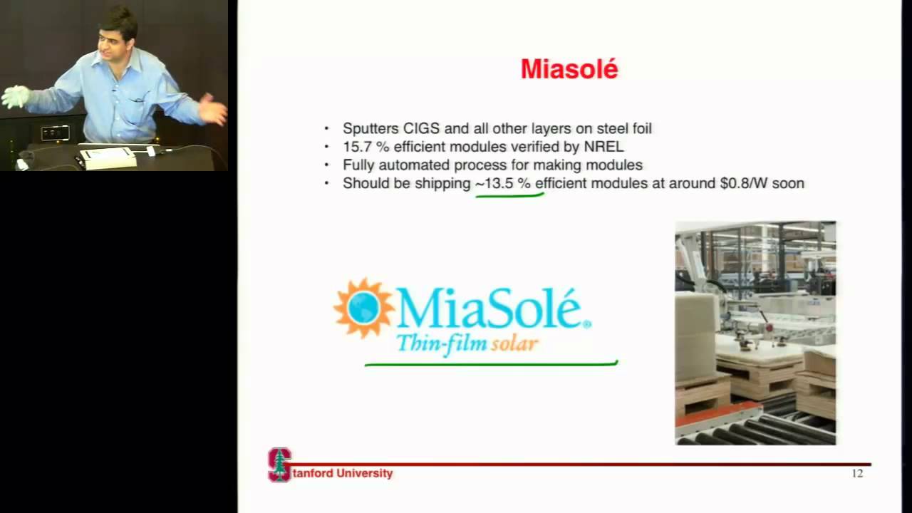 thin film solar cells: CIGS and amorphous silicon