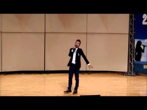 愛家紅人榜頒獎典禮社青組第三名 朱景亮演唱 我可以抱你嗎
