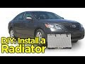 How to Replace Radiator: 2007-2011 Toyota Camry
