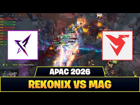 [ID] FINAL UPPER SERU! SALING TIP TERJADI! JIKROY?! REKONIX VS MAG ▌APAC PREDATOR LEAGUE - DOTA 2