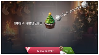 I Opened 121 of the NEW Festive Cupcake Silver Lions Crates and Got _____