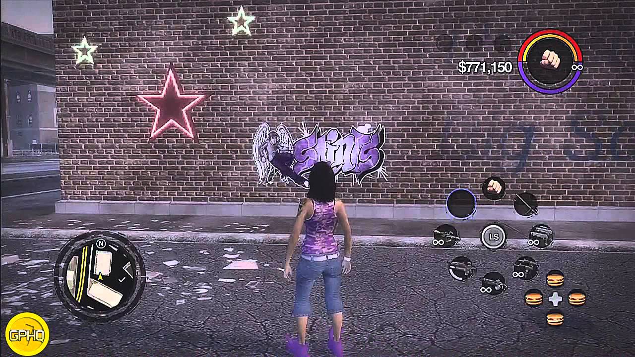 saints row 2 map all locations