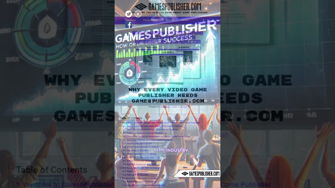 Why Every Video Games Publisher Needs Gamespublisher.com