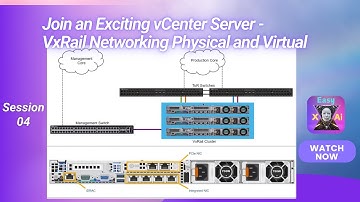 Join an Exciting vCenter Server | VxRail Networking Physical and Virtual 🔥