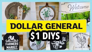 $1 DIYS using Dollar General Decor | Dollar Store Crafts for NEW Home Decor 2024