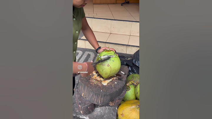 Hindistan cevizi suyu nasıl hazırlanır? 🥥🌴 #food #bali #coconut #gezi