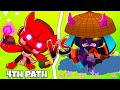 PARAGON VS 4TH PATH Ninja Monkey in BTD 6