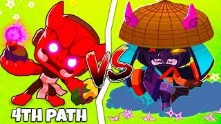 PARAGON VS 4TH PATH Ninja Monkey in BTD 6