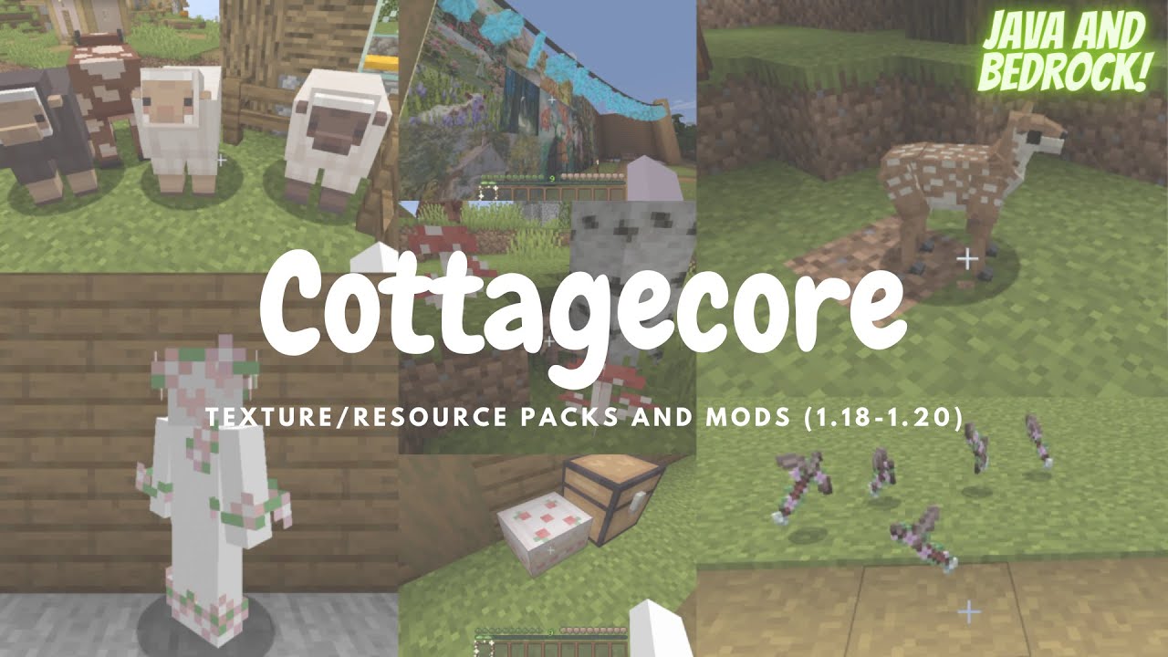 The 5 Best Minecraft Cottagecore Mods For 1.18 — ByPixelbot