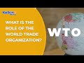 What is the role of the world trade organization wto 