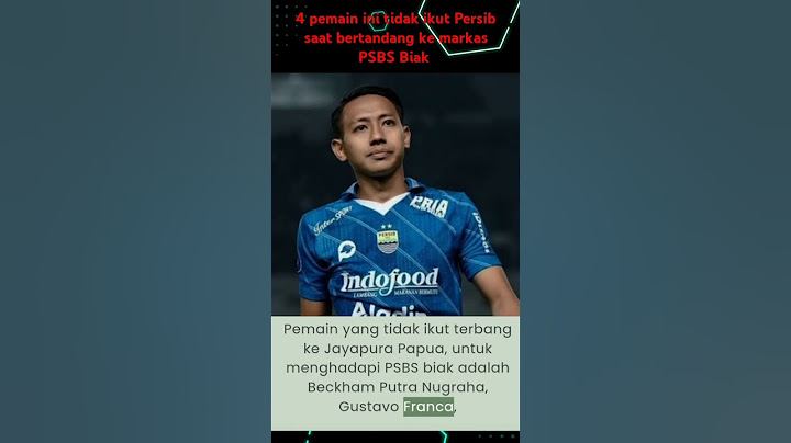 4 pemain ini tidak ikut Persib Bandung saat bertandang ke markas PSBS Biak #persib #bobotoh