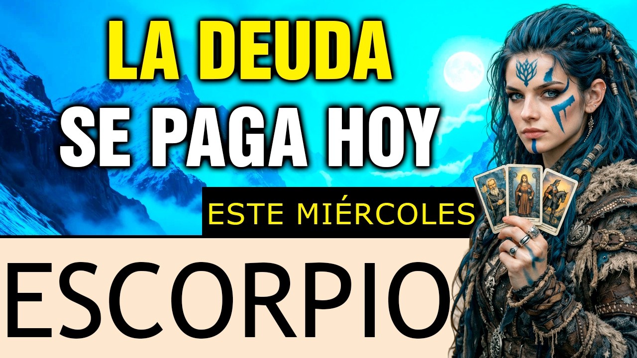ESCORPIO 😈 tu SILENCIO asusta… ahora COBRAS la DEUDA y ARDE todo 🔥