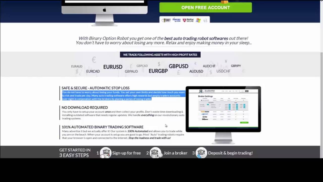 so binary option have robot