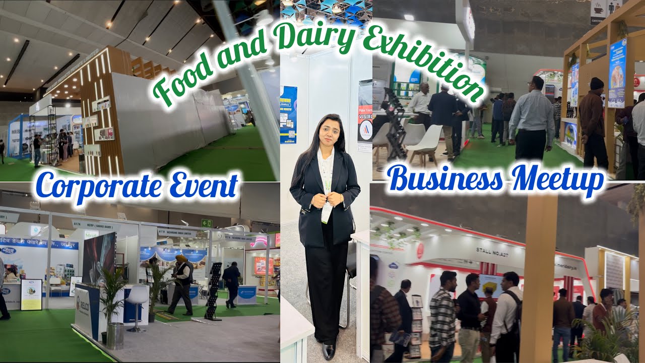 Food and Dairy Exhibition Day-2🤩 | Day-25 Vlog | Navkaur ❤️🧿