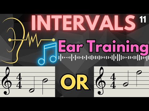 Chromatic Ascending Intervals, No Fixed Root - Hands-Free Ear Training 11