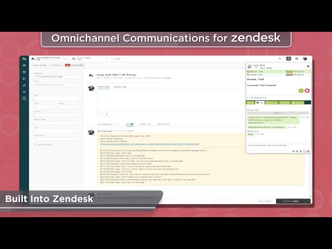 Zendesk Call Center with Bright Pattern Cloud-Based Omnichannel Contact Center Software