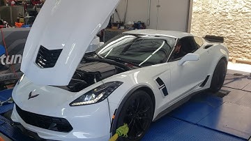 C7 grandsport baseline dyno pull 403rwhp