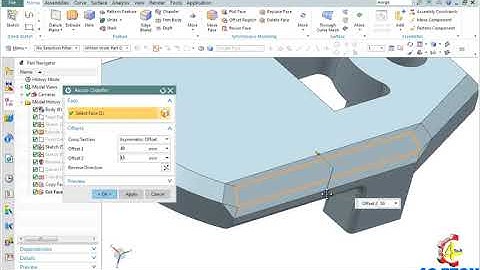 Synchronous on NX : Resize Chamfer