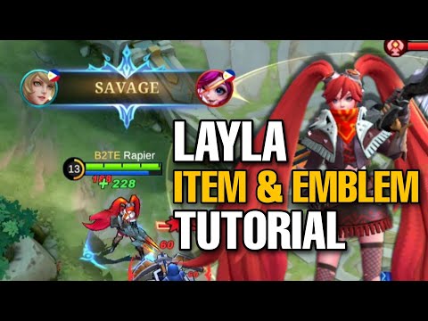 Download Layla Item and Emblem Tutorial