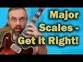 Practice Major Scales like this and You will get more out of it!