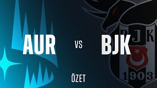 İnfo Yatırım Aurora (AUR) vs Beşiktaş (BJK) Maç Özeti | 2022 Yaz Mevsimi 2. Hafta