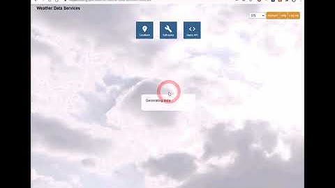 How can I load weather forecast data into Tableau Desktop?