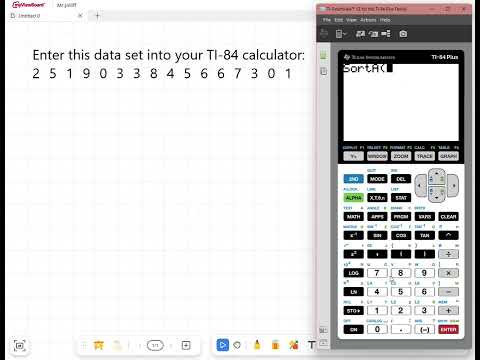 HOW TO Enter Data and Sort Lists