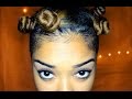 How To | Bantu Knots on Natural Hair | Bri Hall