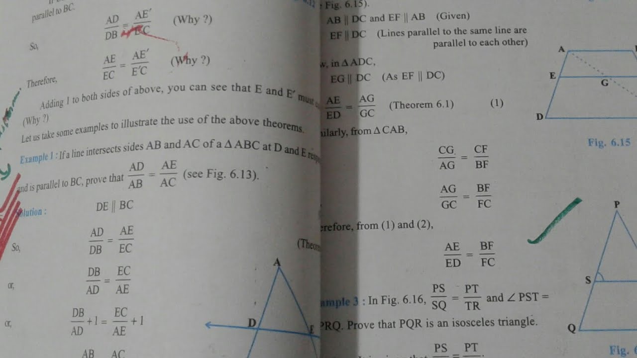 Example 1,2 and 3 💃 triangles TENth - YouTube