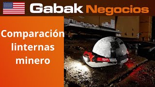 Linternas de cabeza minero Milwaukee  2111-21 vs 2163-21