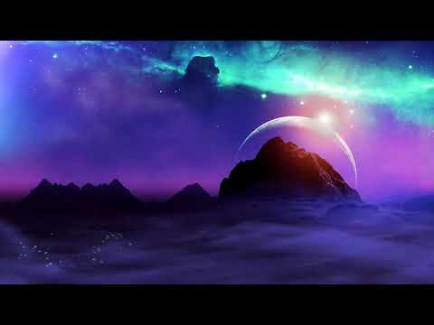 Fantasy Motion Graphics Background Video | Night Sky on Mars | Free Background Video