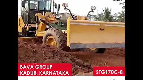Sany STG170C-8 Motor Grader In Action | Call 1800 209 3337 for Enquiries