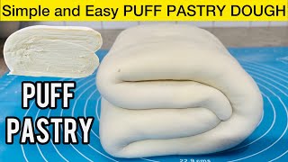 Homemade Puff Pastry Recipe by MinasHome | How to make Puff Pastry |