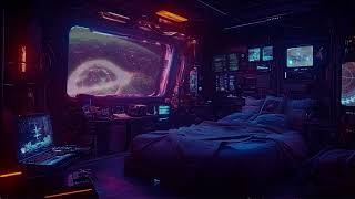 Weightless Sleep Experience | Zero Gravity Room with Deep Space Ambience & Sci-Fi White Noise