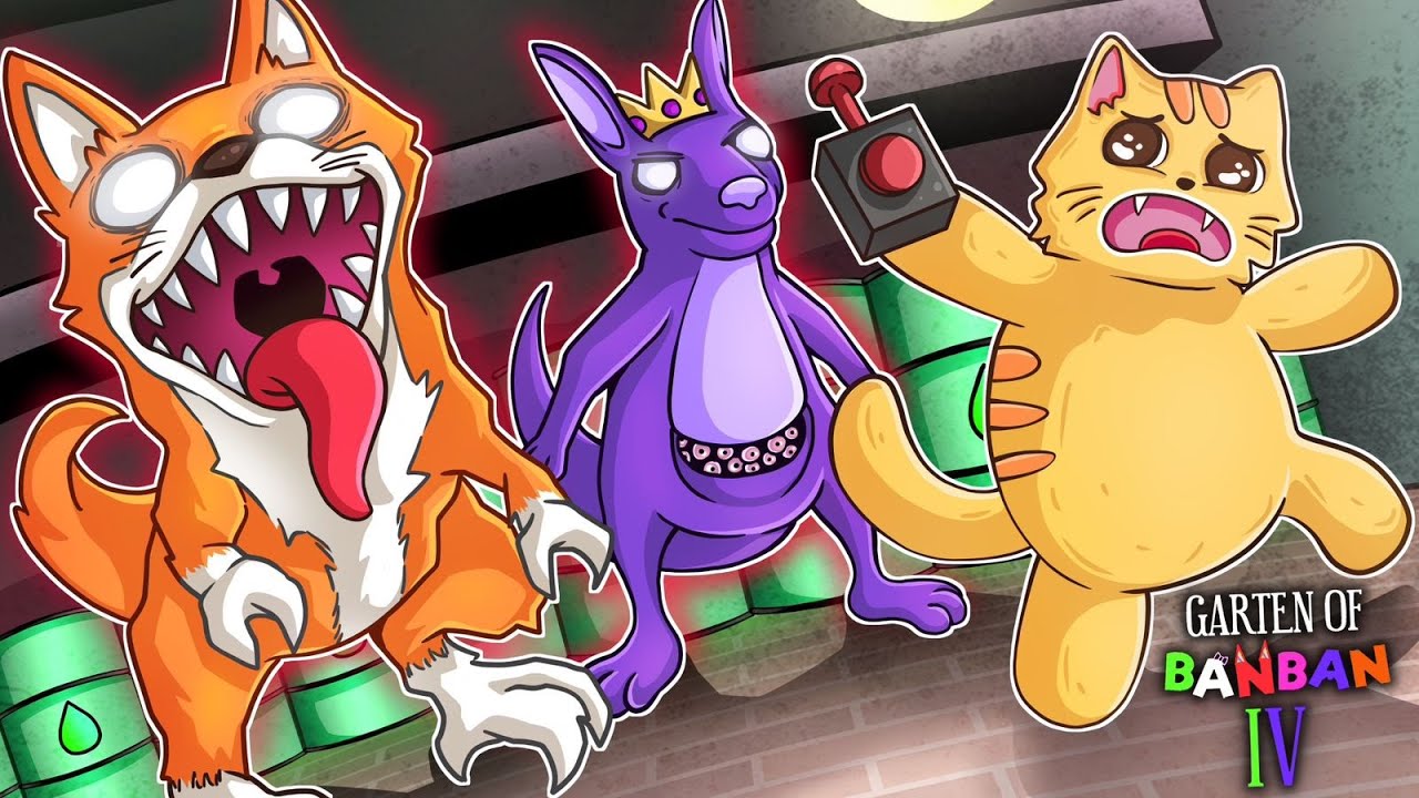 ¡CONOZCO AL BUFON DEL REINO Y SALE MUY MAL! 🙀🎭 [Garten of Banban 4] | La Caja de Winnie