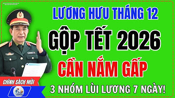 Nóng Lương Hưu Tháng 12 – Gộp Tết 2026 Hay Không 3 Nhóm Cần Nắm Gấp!