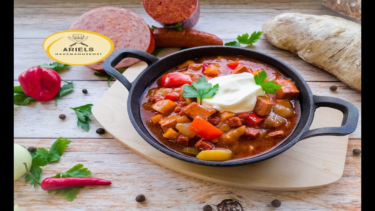 Soljanka der DDR-Klassiker schlecht hin, Hausmannskost,