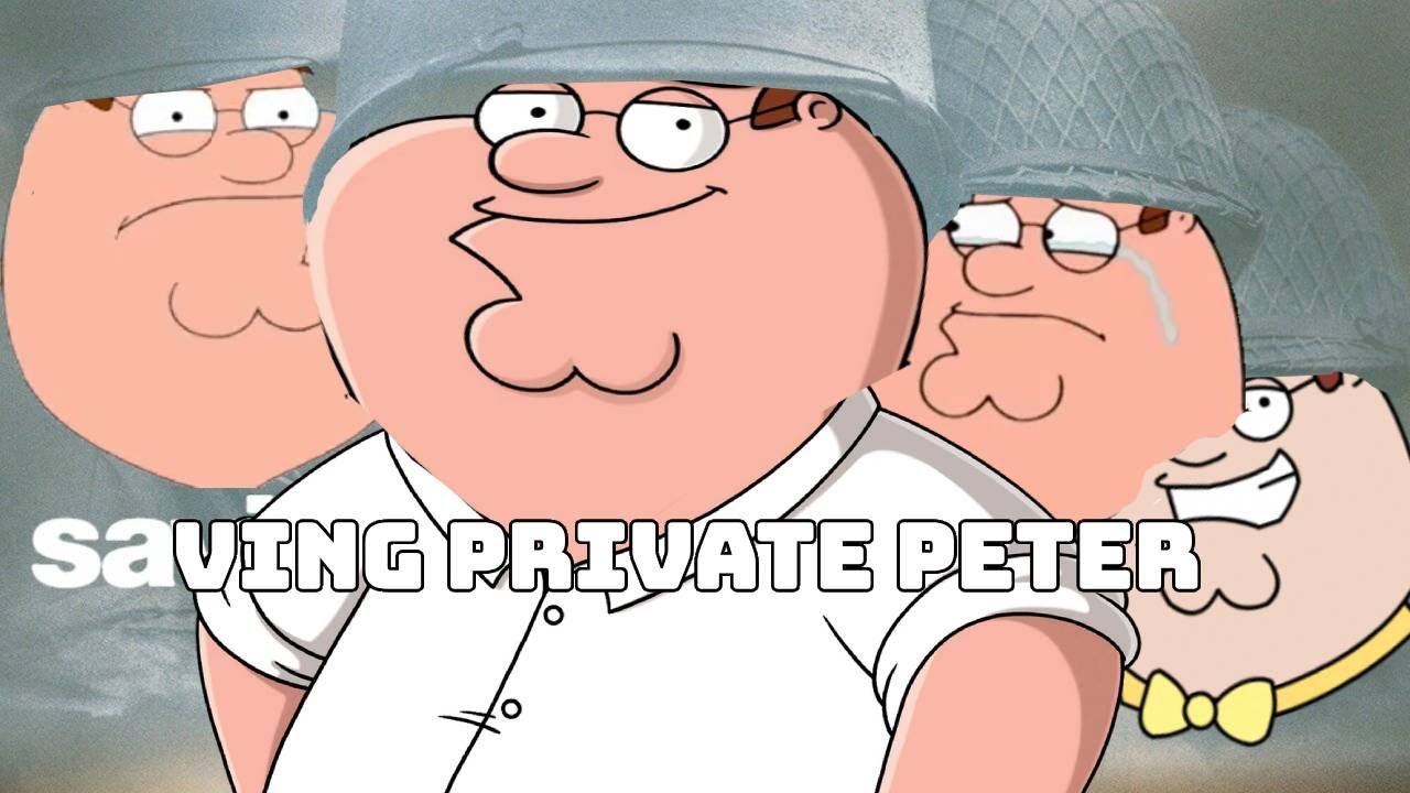 Peter Griffin Storms Normandy Beach - YouTube