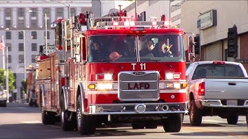 LAFD Light Force 11 Responding