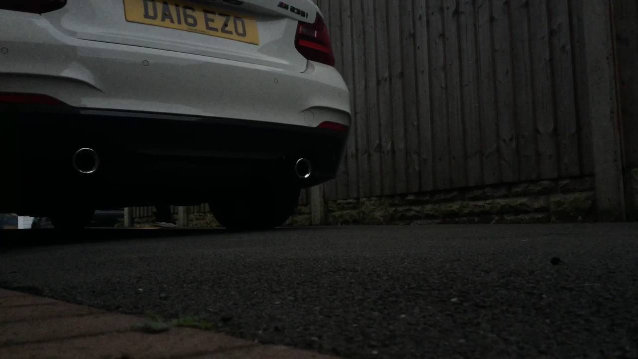 BMW M235i Cold Start YouTube