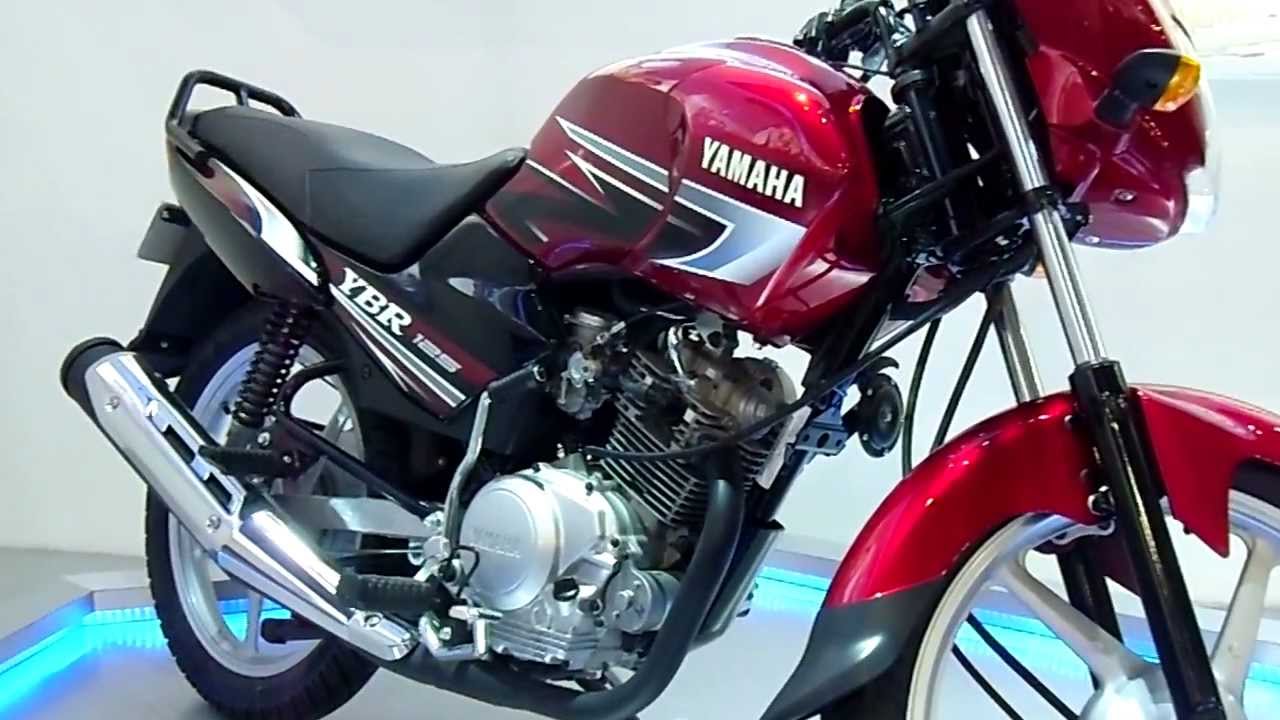 Yamaha YBR 125 at Auto Expo 2012, New Delhi, India - YouTube