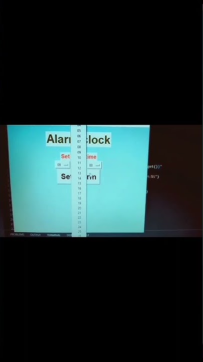 How to make alarm clock in python | Create alarm clock using Tkinter ...