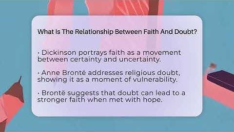 What Is The Relationship Between Faith And Doubt? - The Prose Path