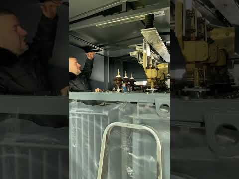 Трансформатор ТМГ в подстанции КТП-2500 киоскового исполнения, производства Завод промоборудования