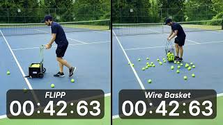 Best Tennis Ball Picker/Hopper | FLIPP Vs Wire Basket