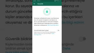 Whatsapp Mesajlarını Ekrandan Gizlemek !! (Bildirim içeriği görünmesin) Resimi