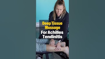 Deep Tissue Massage for Achilles Tendinitis | Release Tension in the Gastroc Muscle