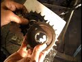 Changing the chain and sprockets pt 2