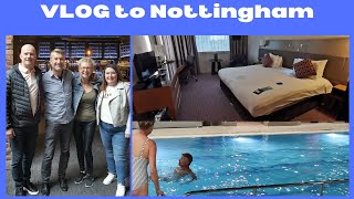 VLOG | Trip on a Train To Meet Friends in Nottingham