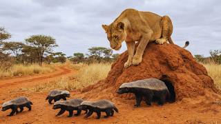Fatal Mistake Honey Badger Vs Lion A Fearless Honey Badgers Impossible Rescue